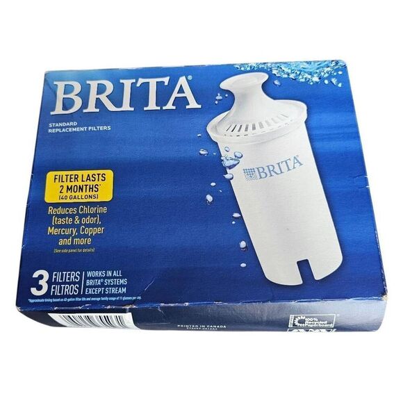 Brita 3 standar replacement filters - Picture 1 of 3